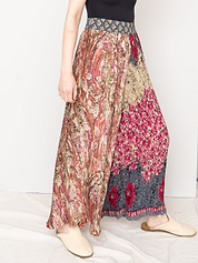 The Tanvi Pleated Pant  - Small - Upcycled