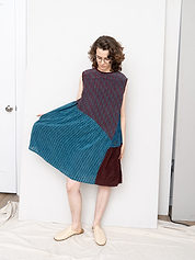 The Anan Short Dress  - Extra Small / Small - Upcycled Silk