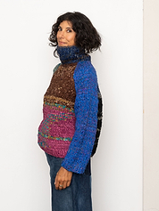 The Vishnu Knitted Silk Roll-Neck Sweater