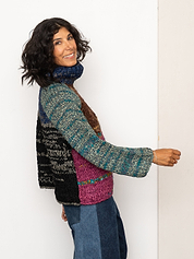 The Vishnu Knitted Silk Roll-Neck Sweater