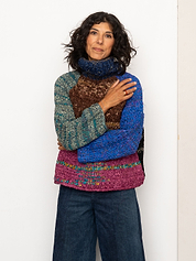 The Vishnu Knitted Silk Roll-Neck Sweater