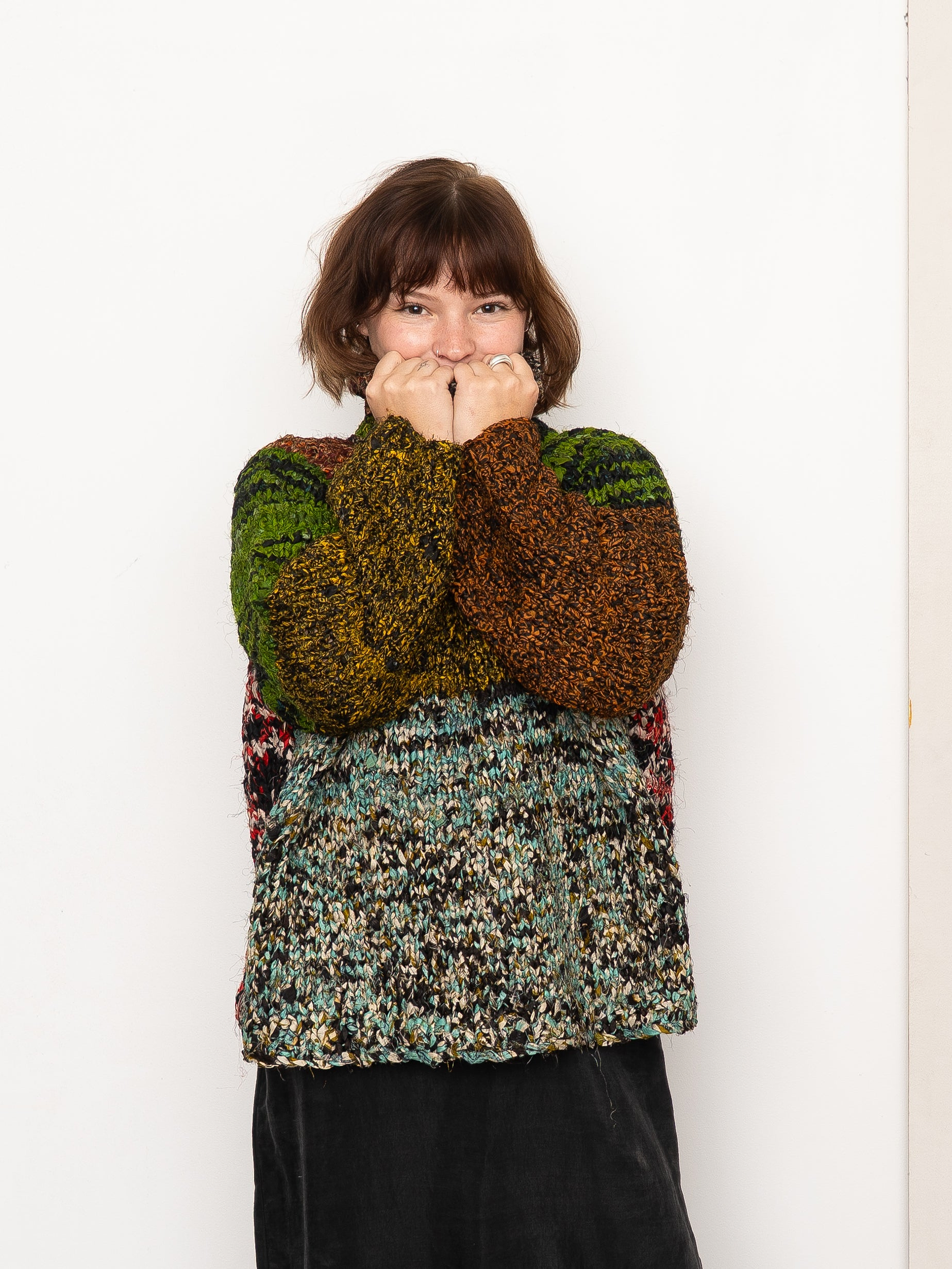 The Vishnu Knitted Silk Roll-Neck Sweater