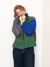 The Vishnu Knitted Silk Roll-Neck Sweater
