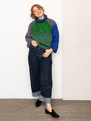 The Vishnu Knitted Silk Roll-Neck Sweater