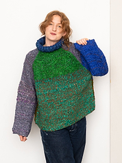The Vishnu Knitted Silk Roll-Neck Sweater