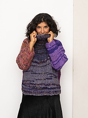 The Vishnu Knitted Silk Roll-Neck Sweater