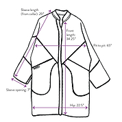 The Sai Quilted Indigo Kantha Coat