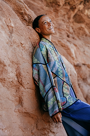 The Ladhiya Quilted Patchwork Kantha Jacket