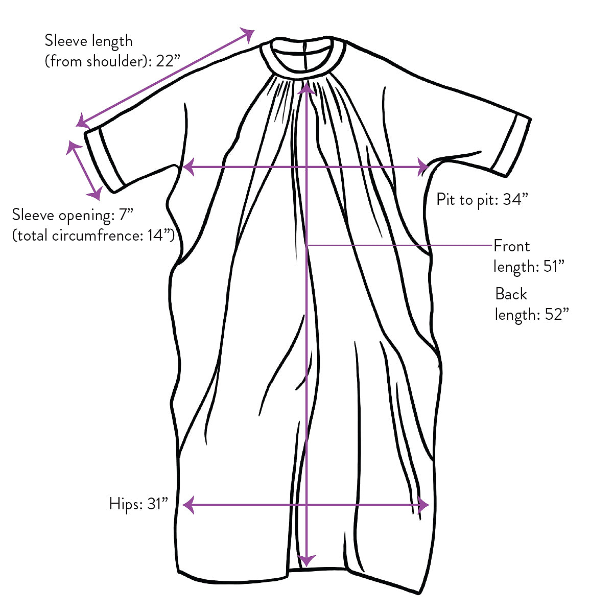 The Simmy Long Dress  - One Size - Upcycled Silk