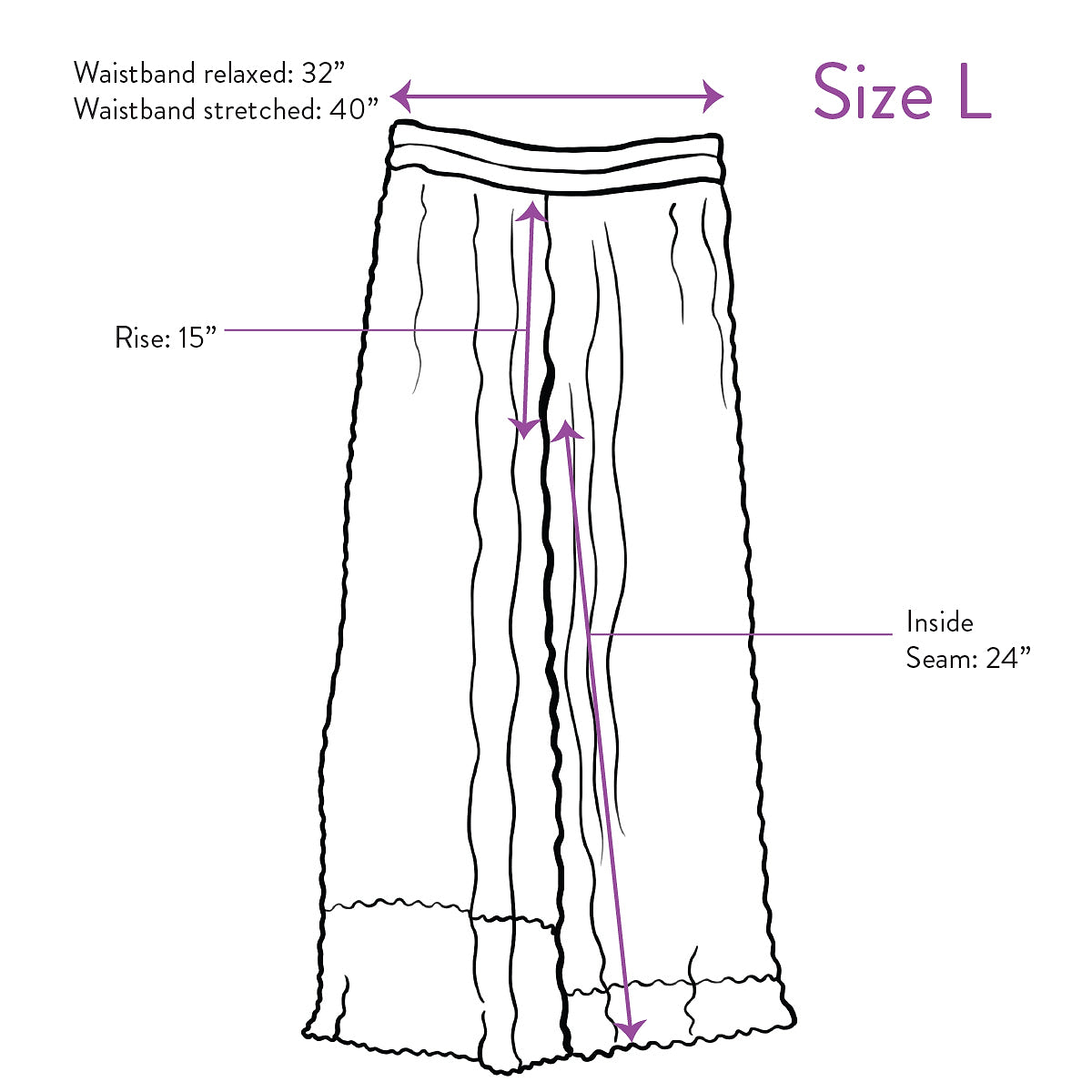 The Tanvi Pleated Pant - Large - Upcycled