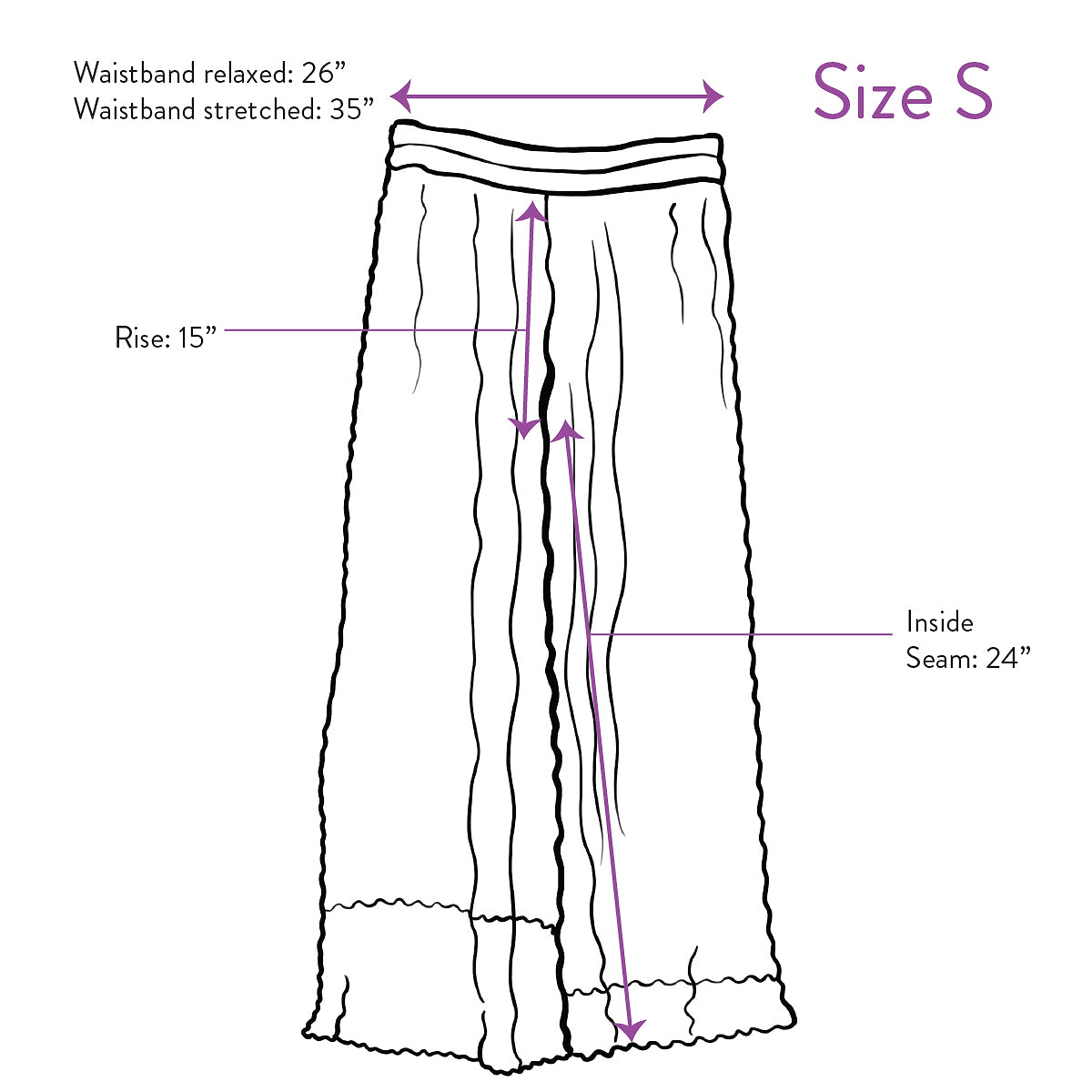 The Tanvi Pleated Pant  - Small - Upcycled