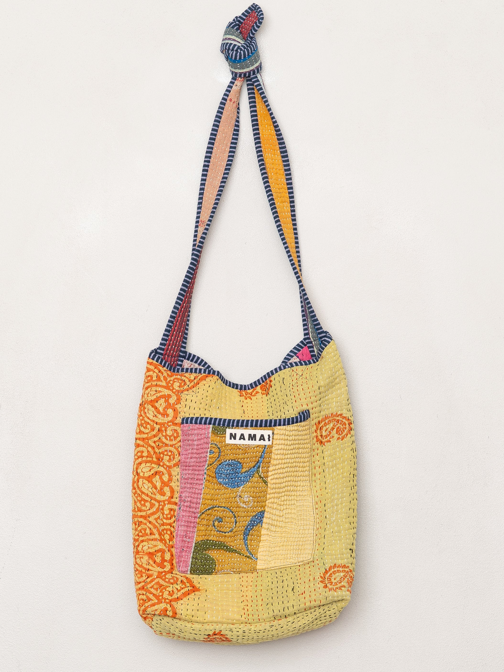 The Xoti II Zero-Waste Quilted Kantha Bag