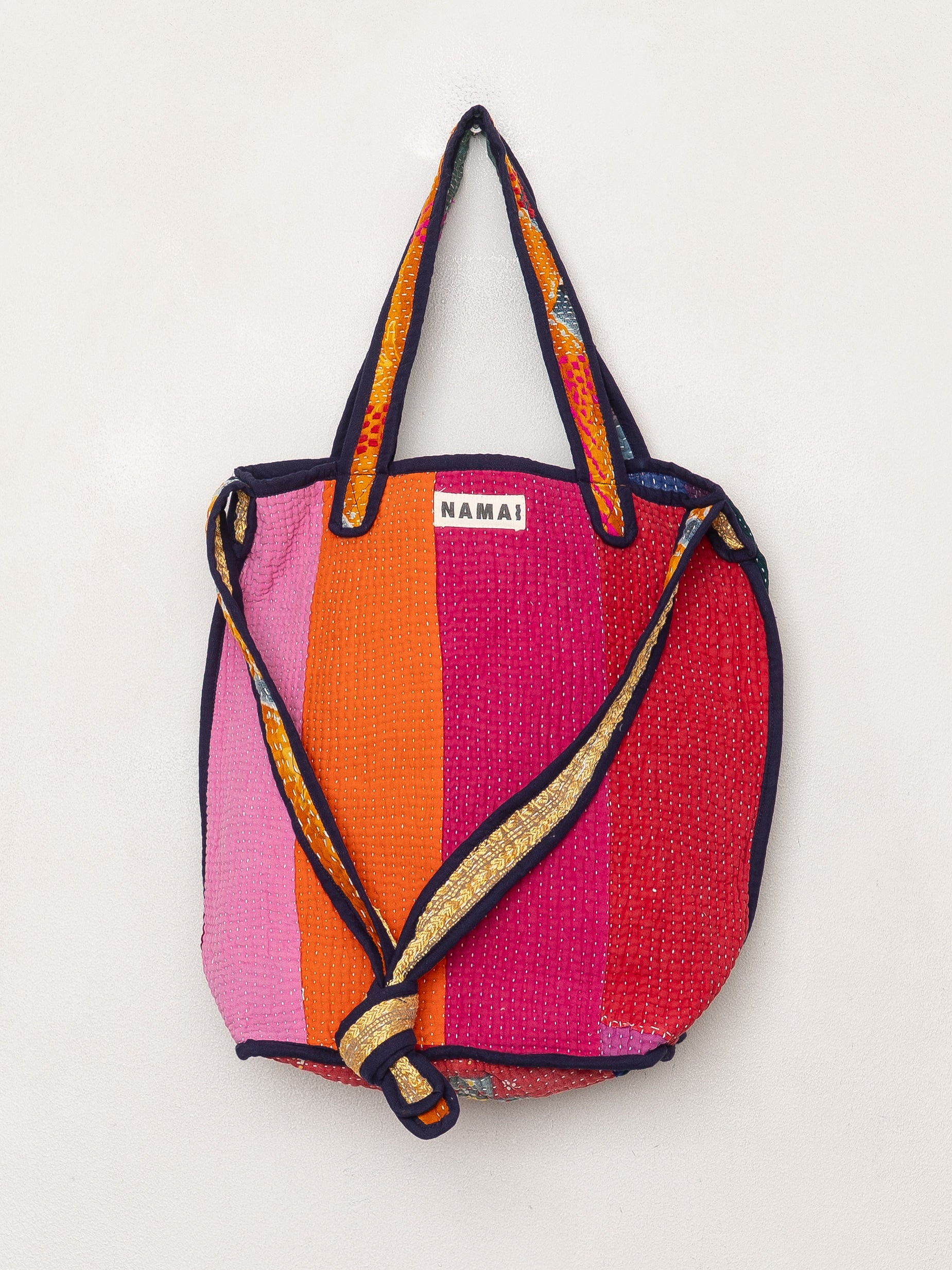 The Xoti II Zero-Waste Quilted Kantha Bag