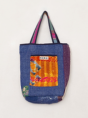 The Xoti II Zero-Waste Quilted Kantha Bag