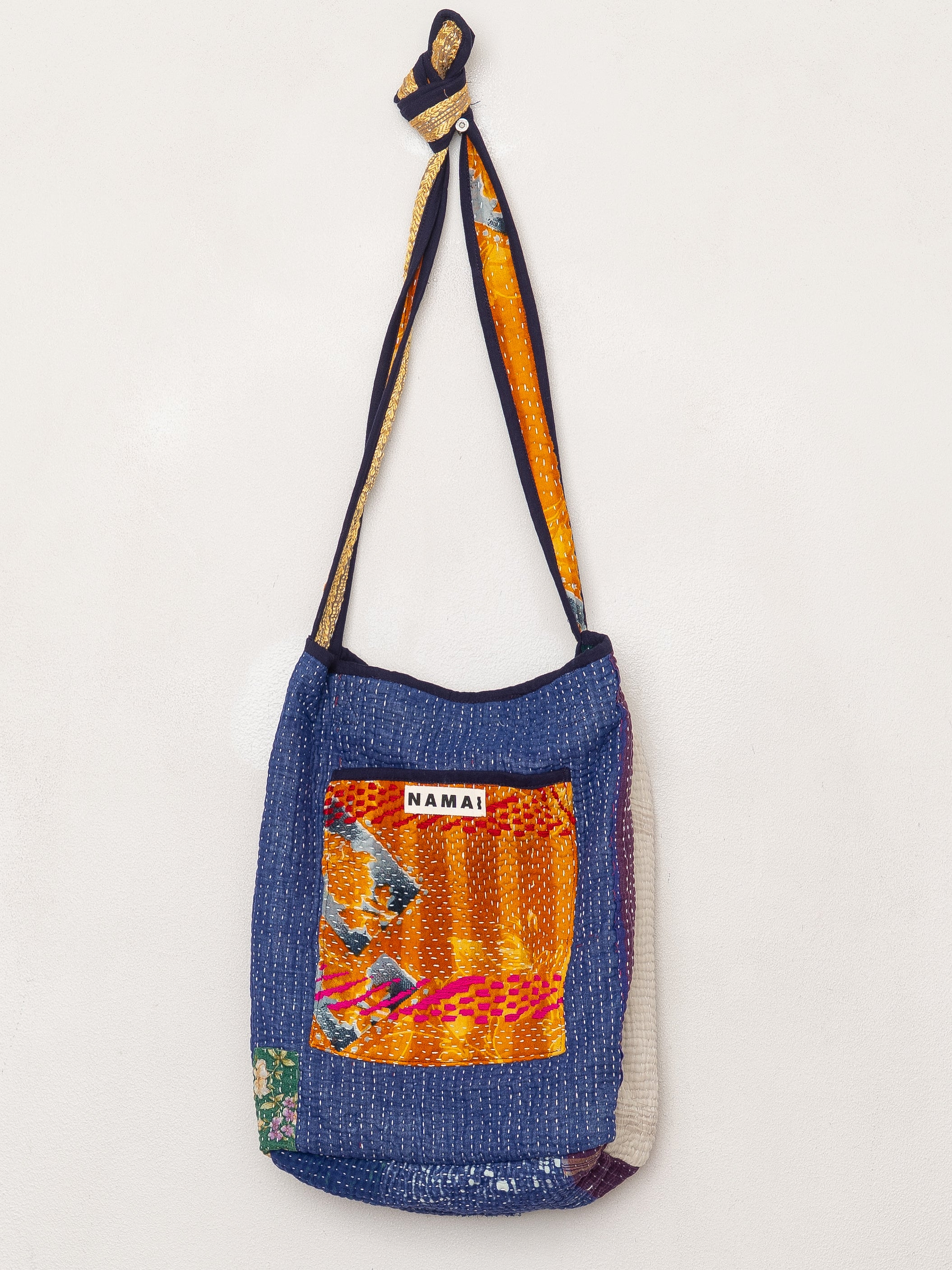 The Xoti II Zero-Waste Quilted Kantha Bag