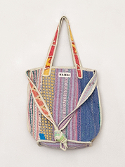 The Xoti II Zero-Waste Quilted Kantha Bag
