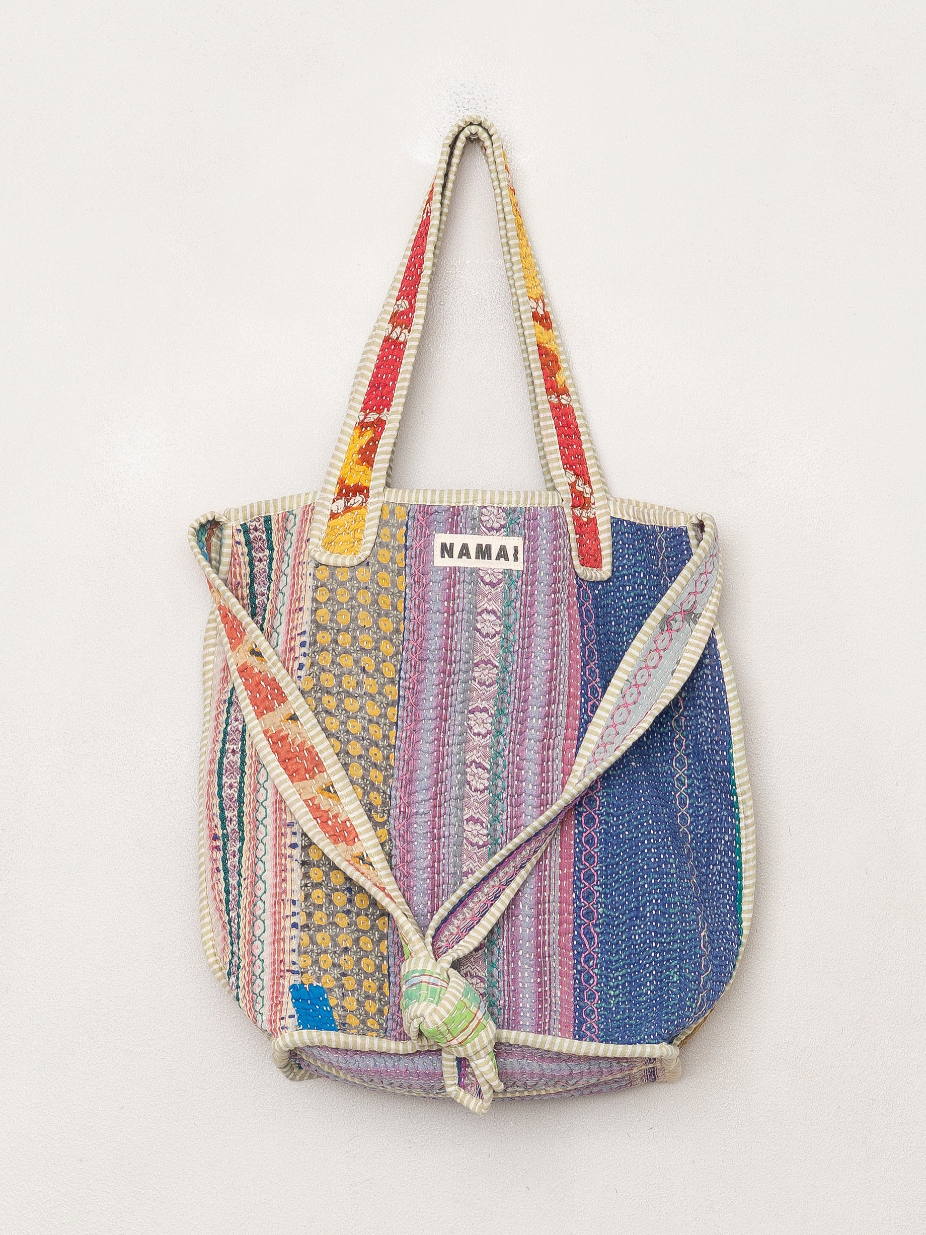 The Xoti II Zero-Waste Quilted Kantha Bag