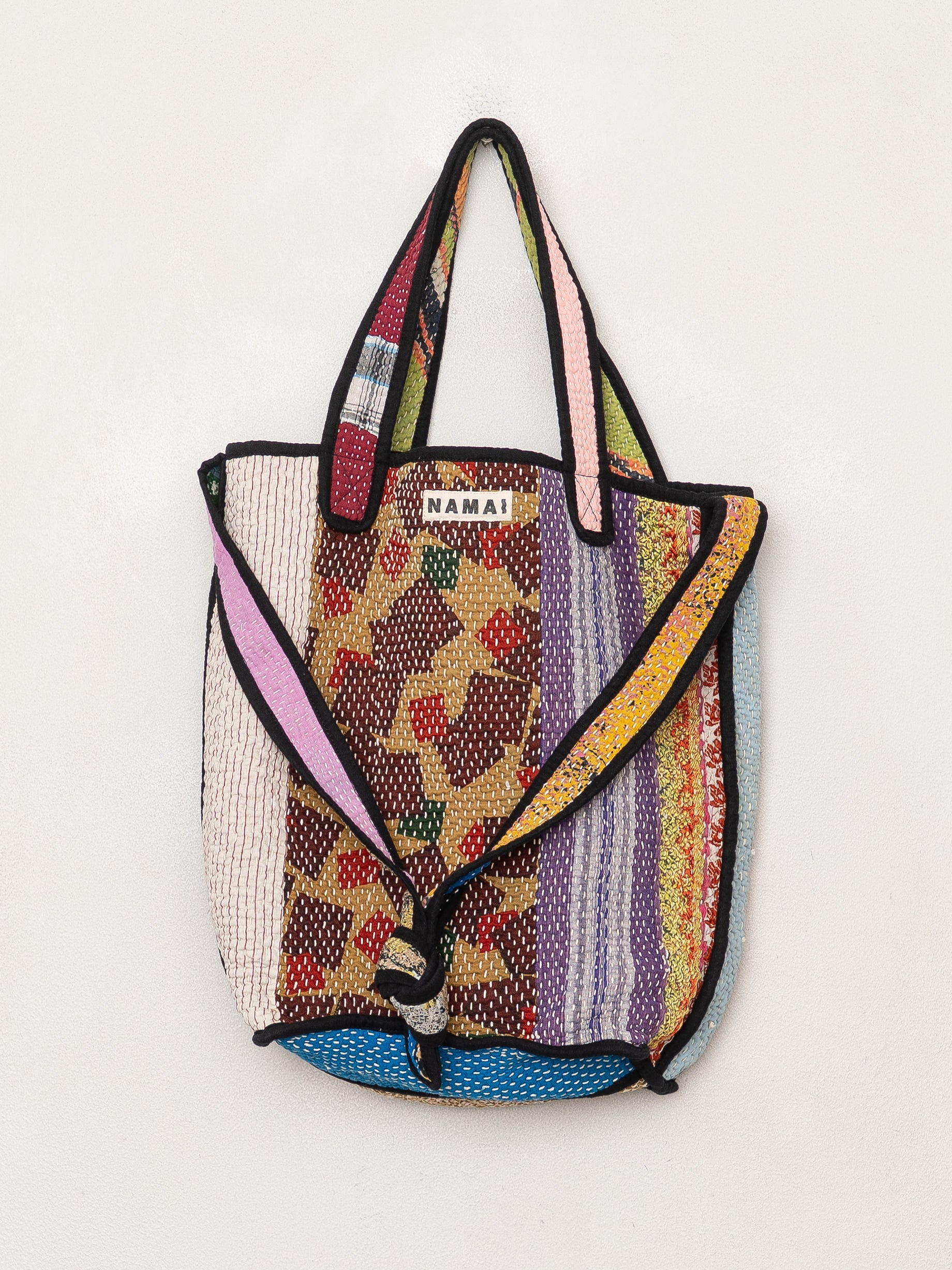The Xoti II Zero-Waste Quilted Kantha Bag