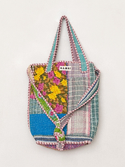 The Xoti II Zero-Waste Quilted Kantha Bag