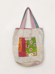 The Xoti II Zero-Waste Quilted Kantha Bag