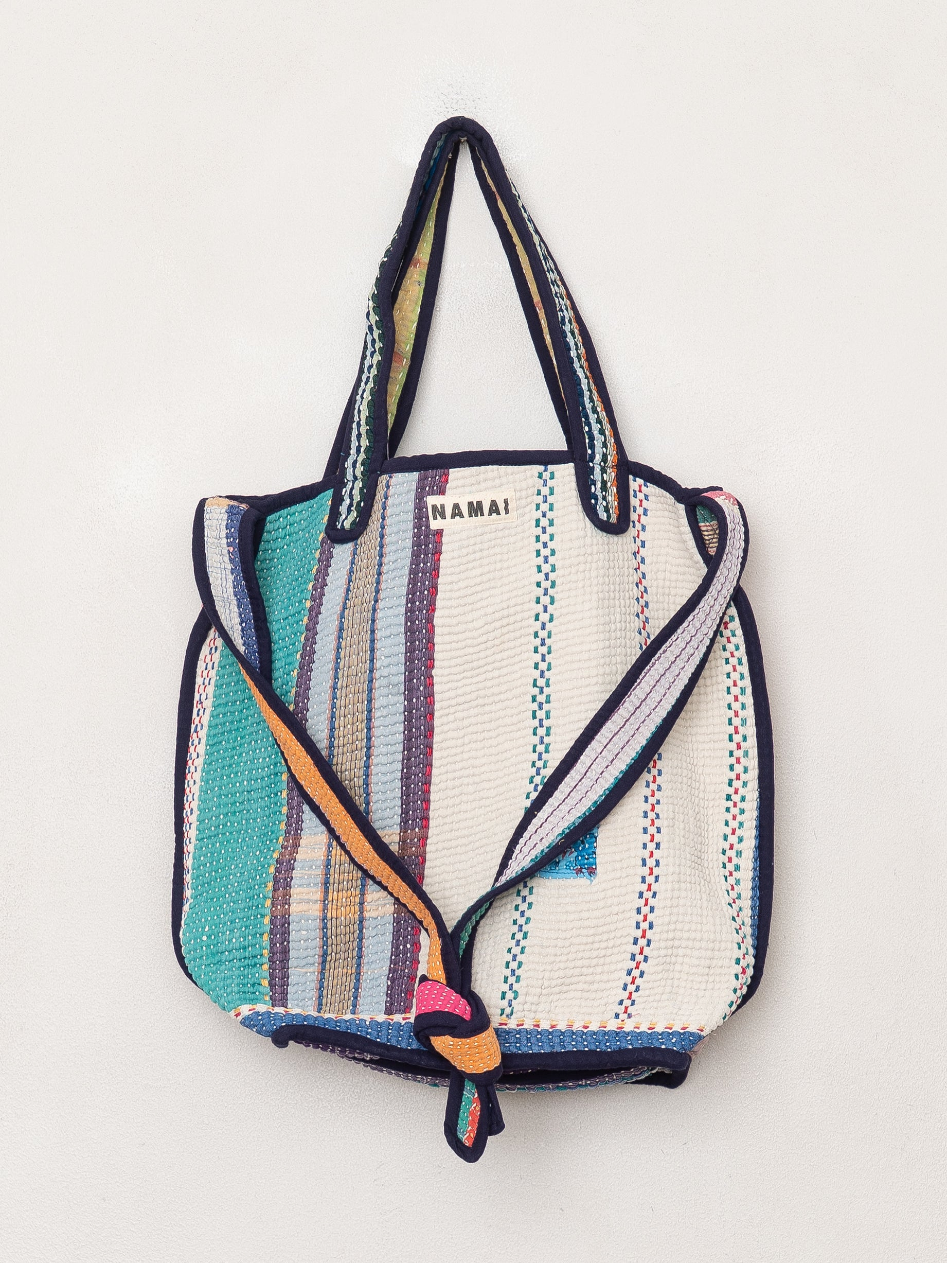 The Xoti II Zero-Waste Quilted Kantha Bag