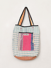 The Xoti II Zero-Waste Quilted Kantha Bag