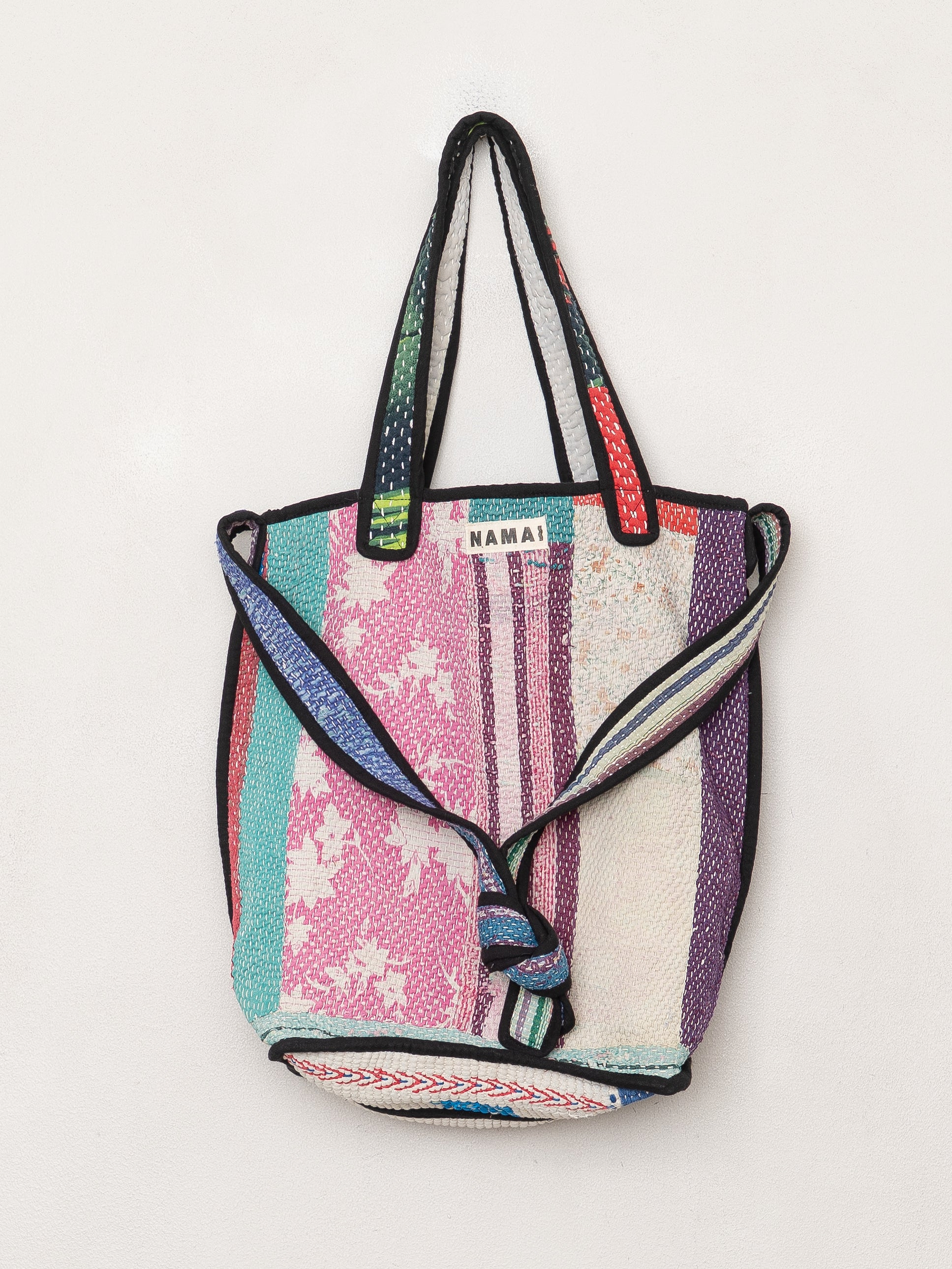 The Xoti II Zero-Waste Quilted Kantha Bag