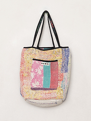 The Xoti II Zero-Waste Quilted Kantha Bag