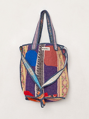 The Xoti II Zero-Waste Quilted Kantha Bag