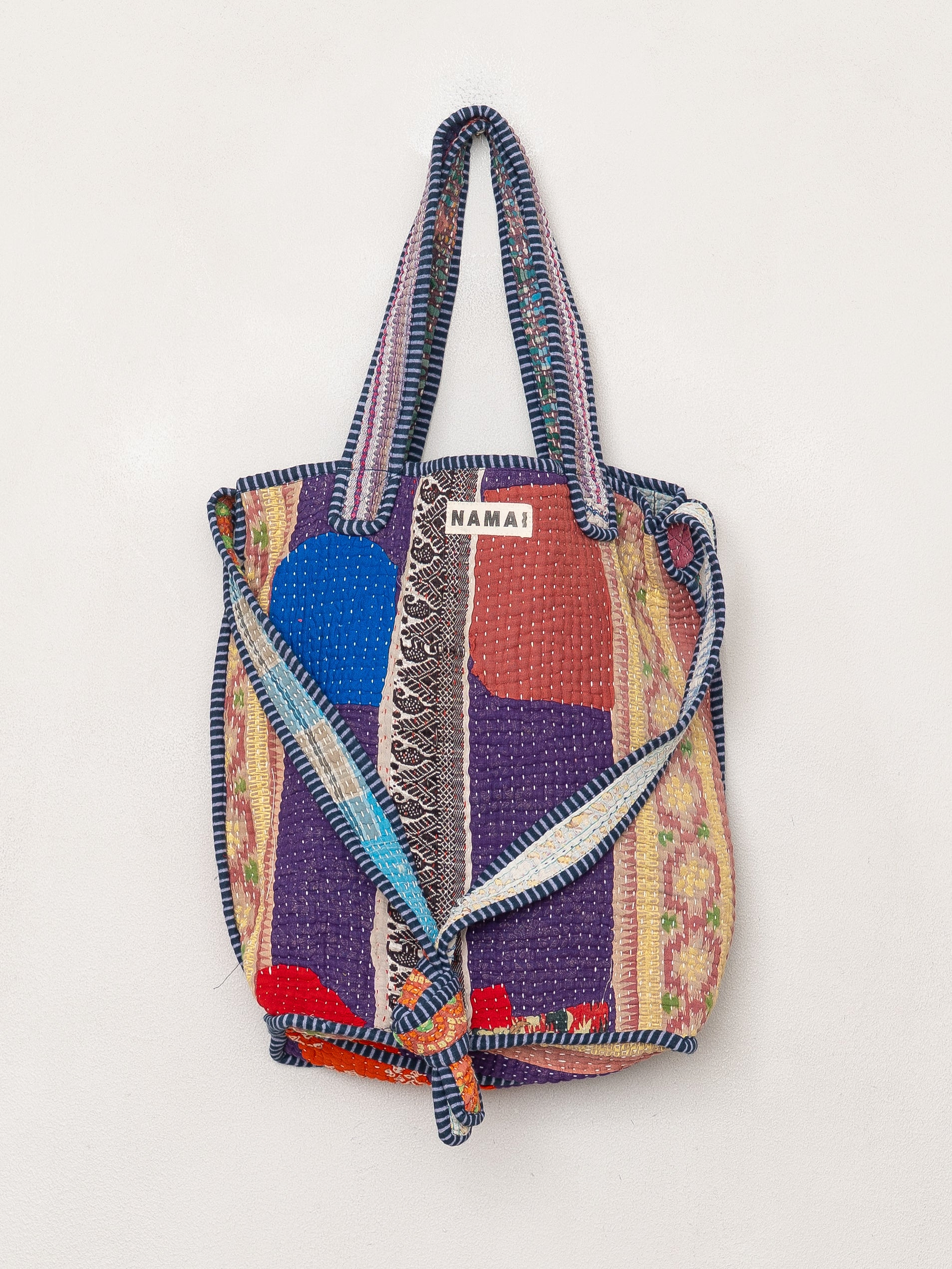 The Xoti II Zero-Waste Quilted Kantha Bag