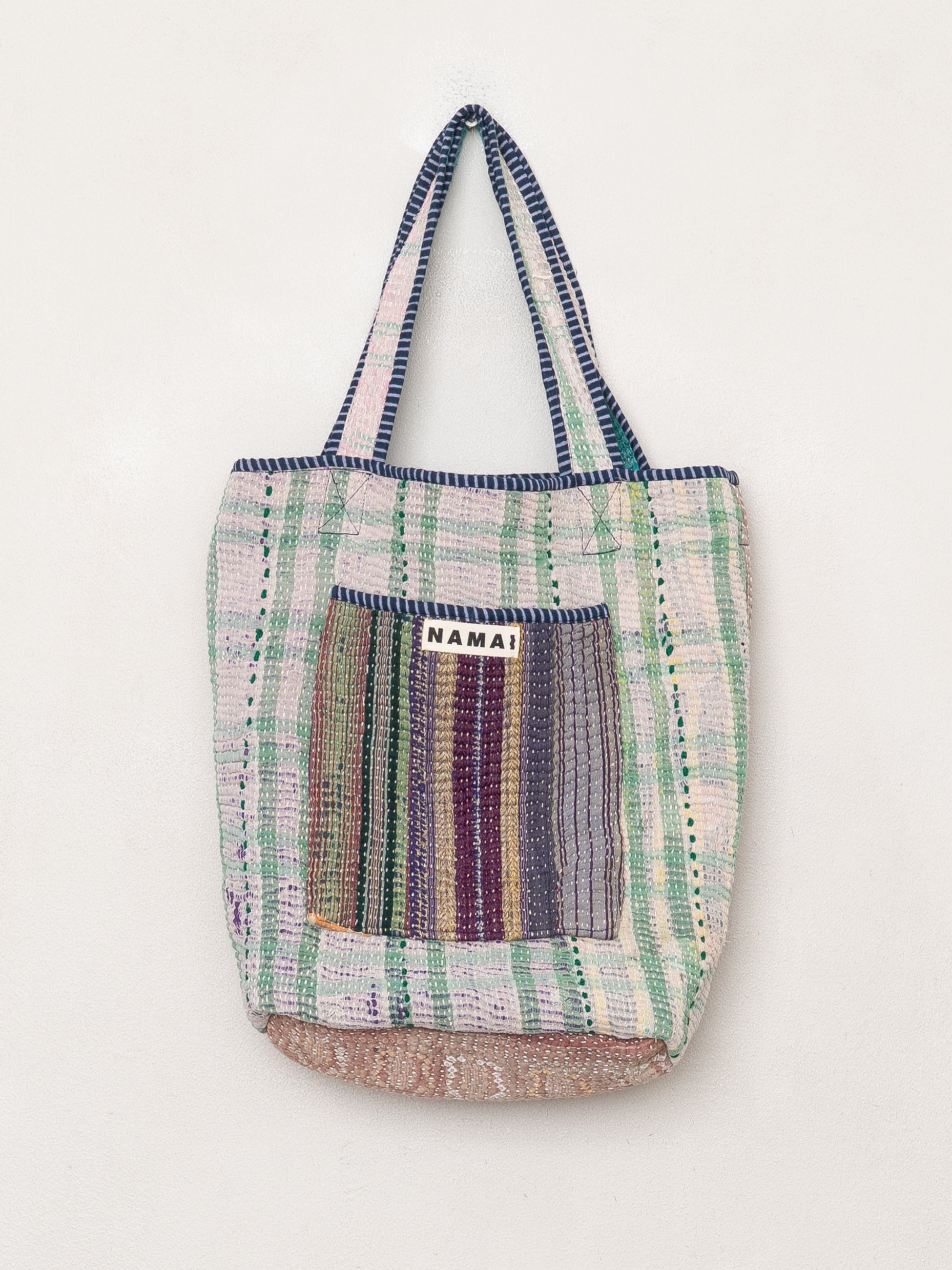 The Xoti II Zero-Waste Quilted Kantha Bag