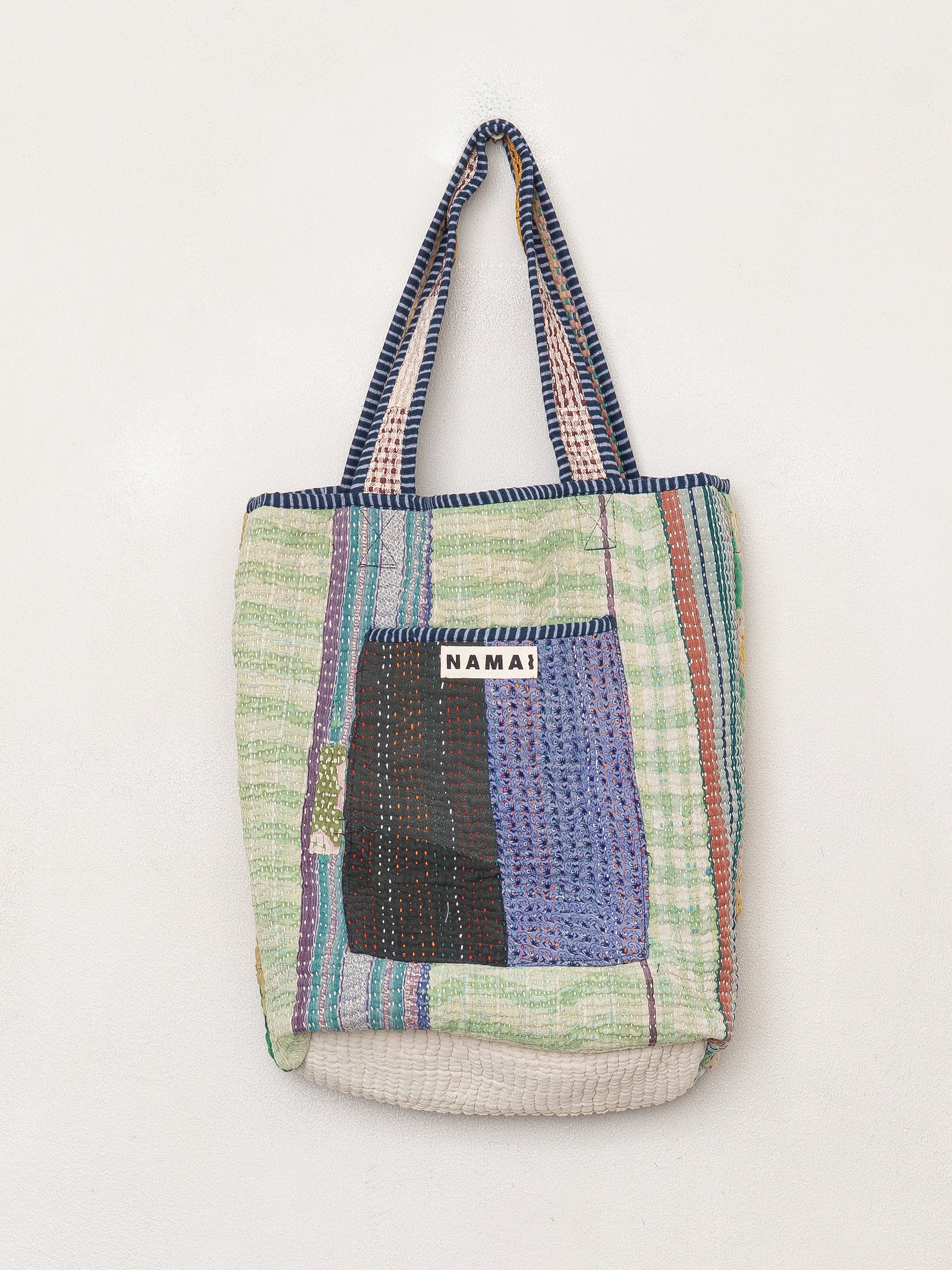 The Xoti II Zero-Waste Quilted Kantha Bag