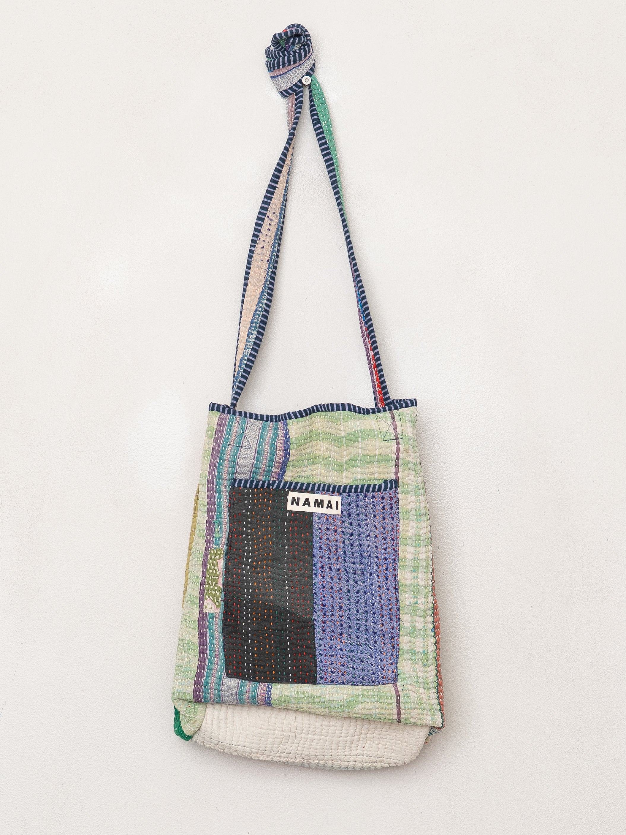 The Xoti II Zero-Waste Quilted Kantha Bag