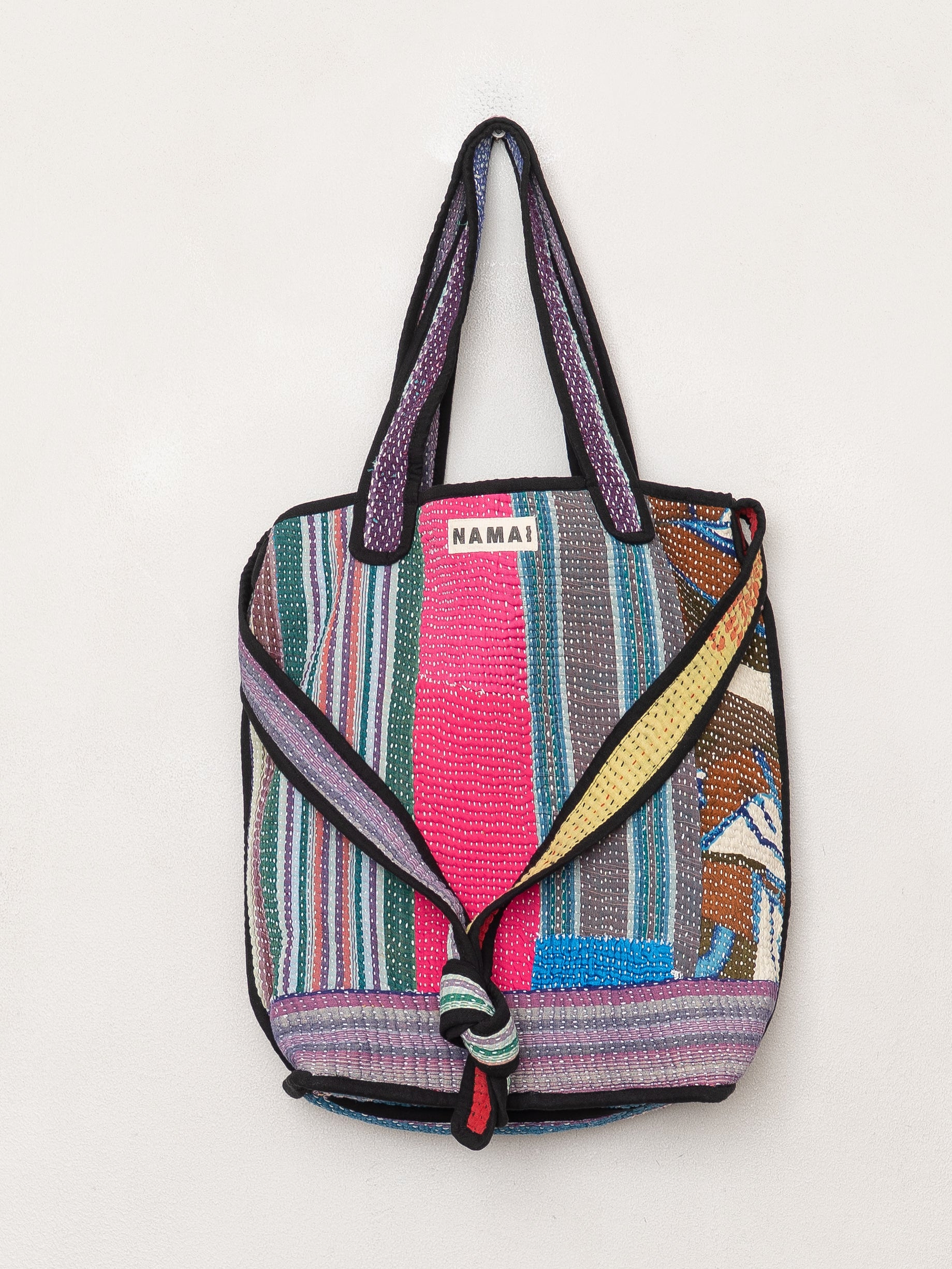The Xoti II Zero-Waste Quilted Kantha Bag
