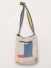The Xoti II Zero-Waste Quilted Kantha Bag