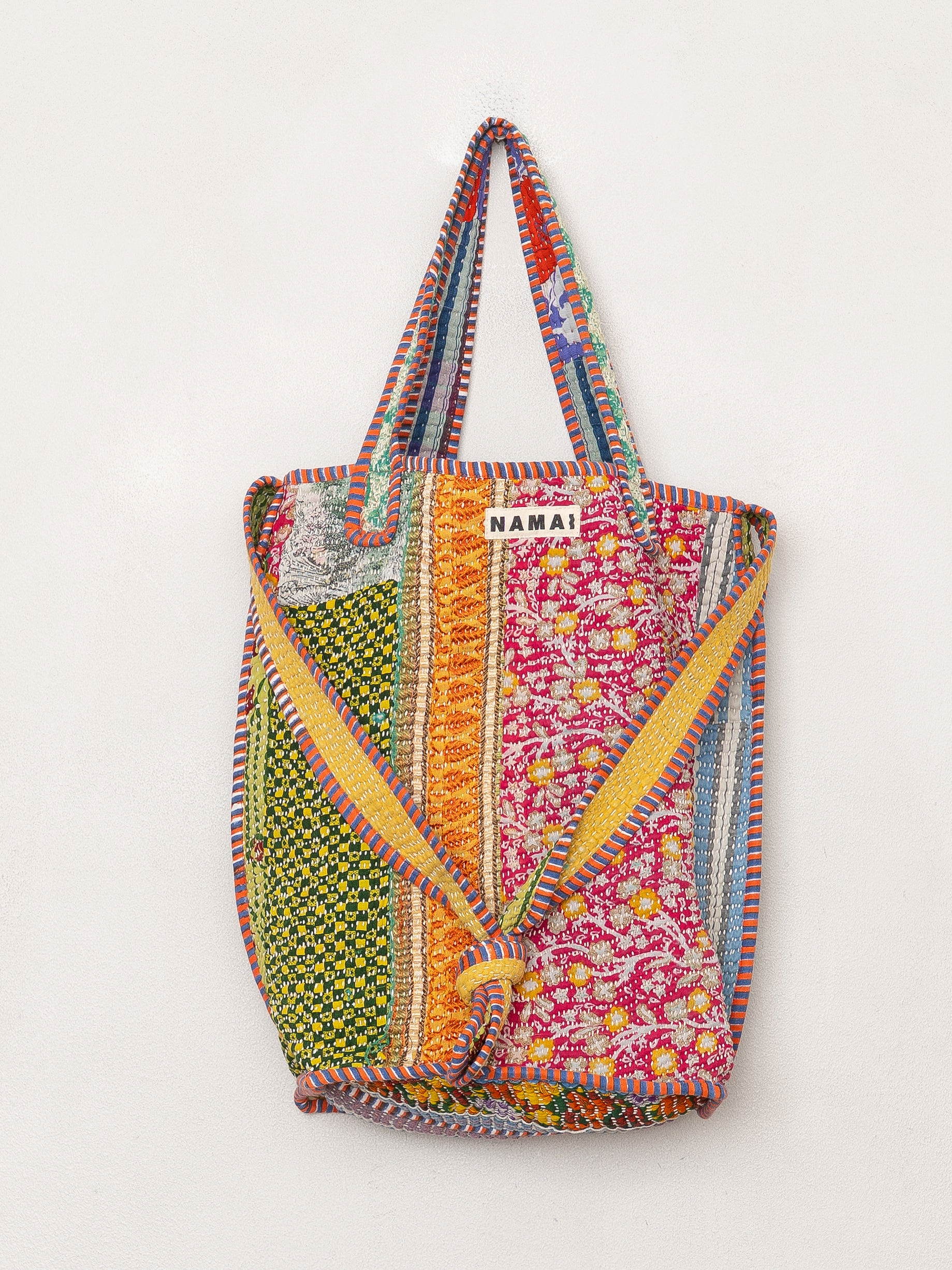 The Xoti II Zero-Waste Quilted Kantha Bag