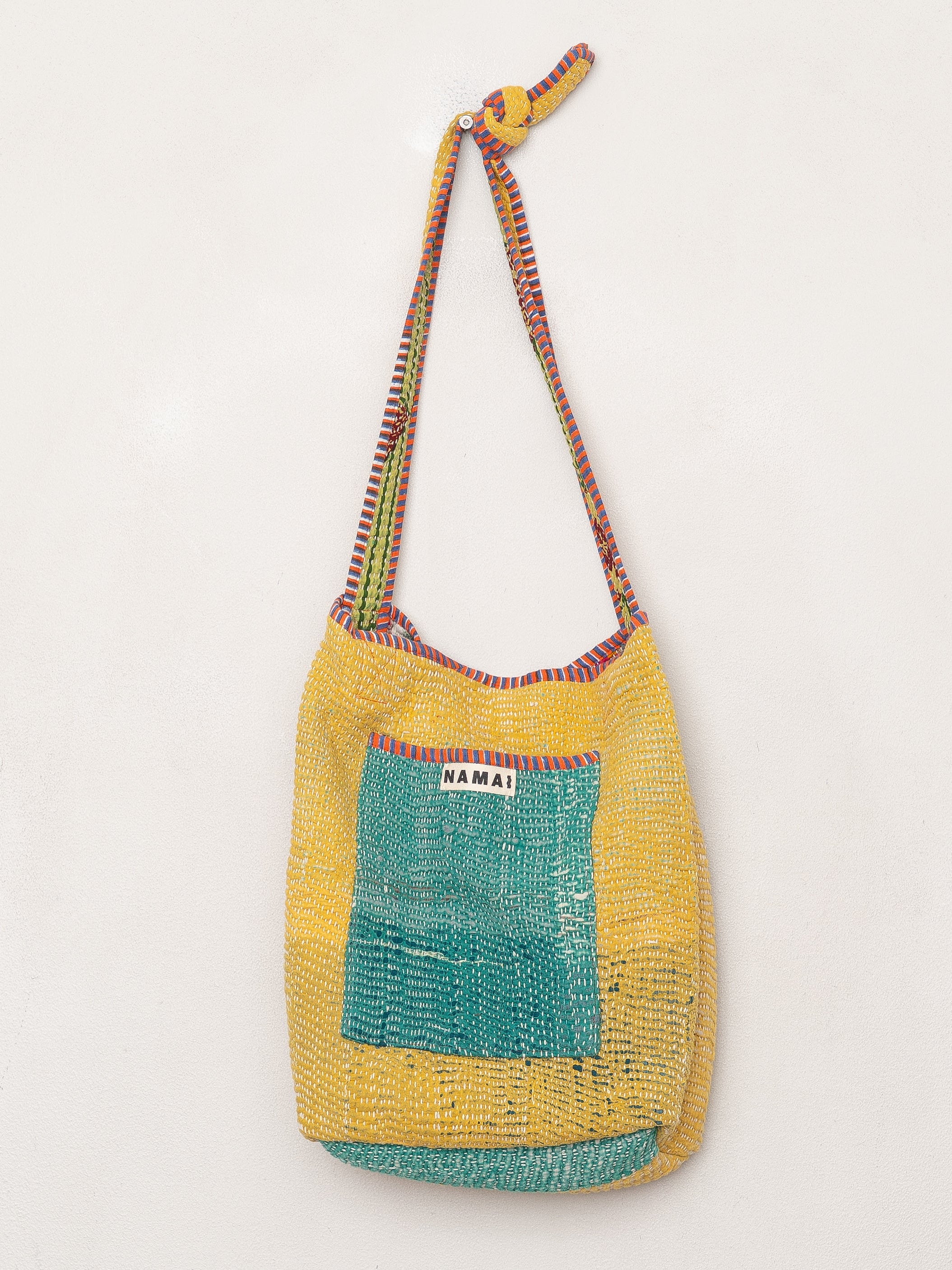 The Xoti II Zero-Waste Quilted Kantha Bag