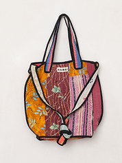 The Xoti II Zero-Waste Quilted Kantha Bag