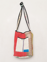 The Xoti II Zero-Waste Quilted Kantha Bag