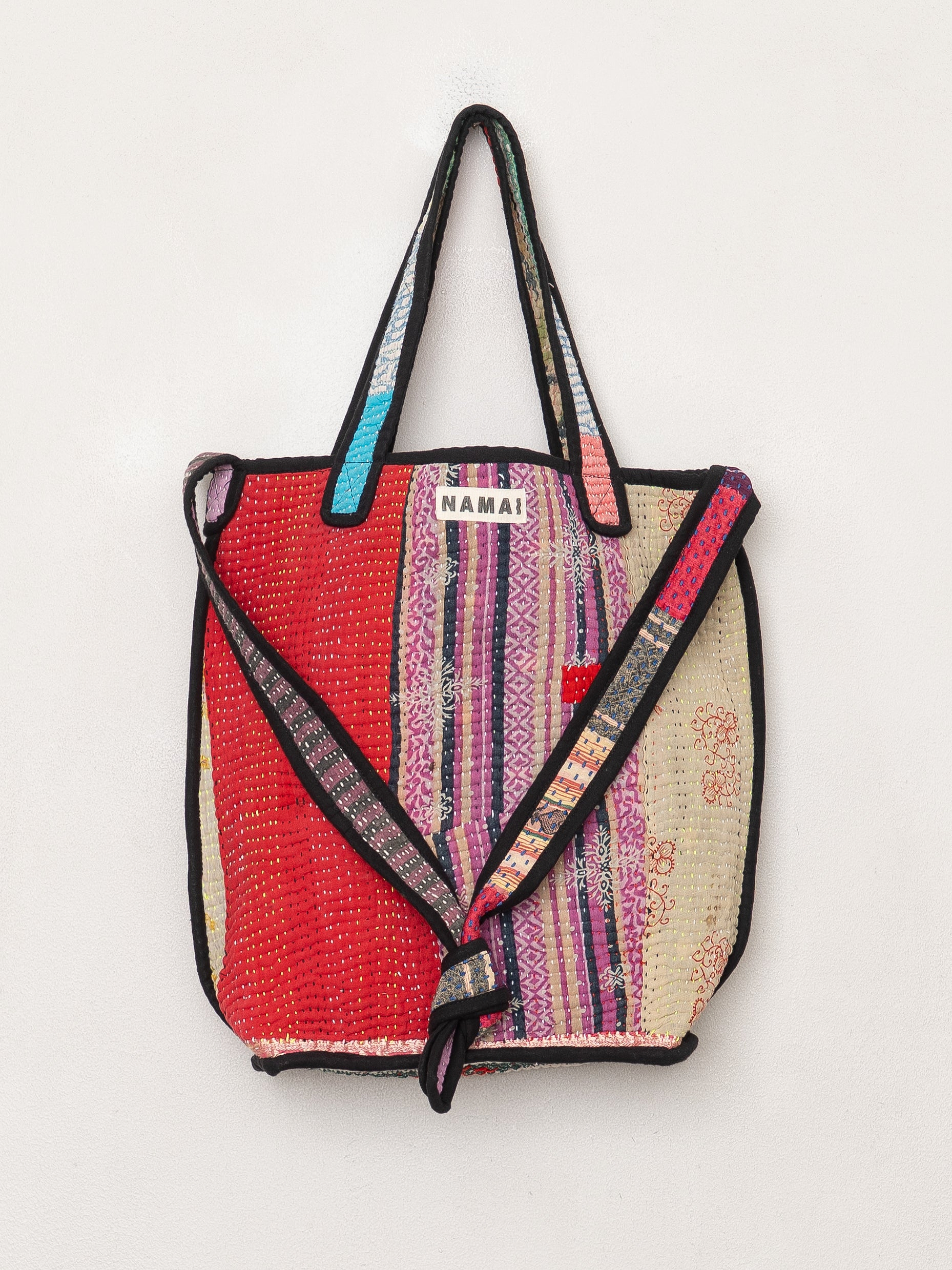 The Xoti II Zero-Waste Quilted Kantha Bag