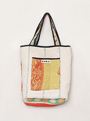 The Xoti II Zero-Waste Quilted Kantha Bag