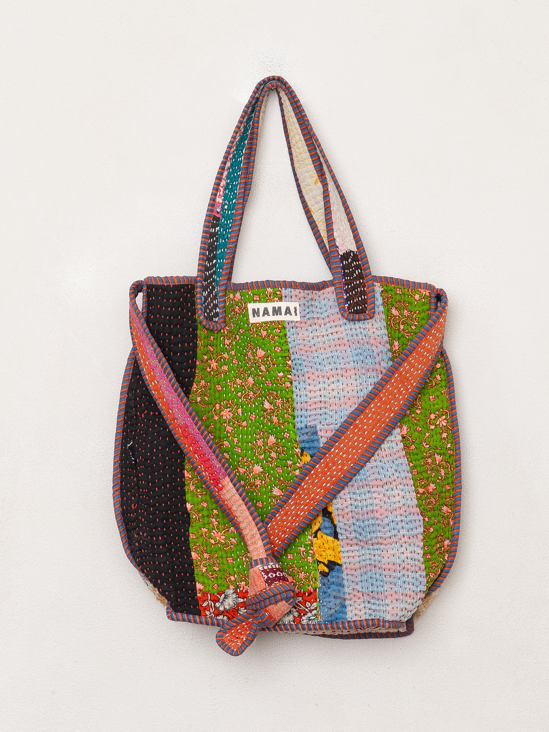 The Xoti II Zero-Waste Quilted Kantha Bag