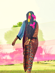 The Simmy Long Dress  - One Size - Upcycled Silk