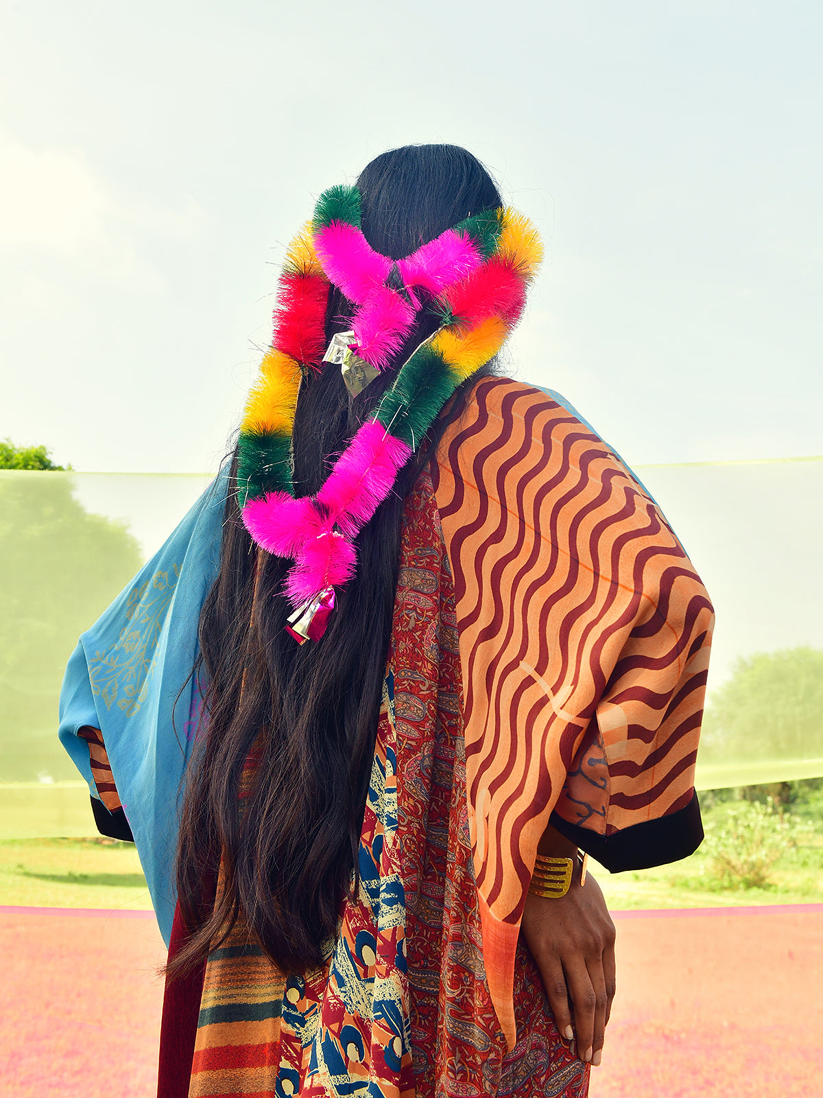 The Simmy Long Dress  - One Size - Upcycled Silk