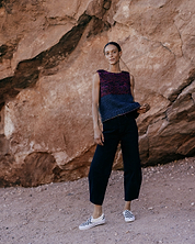 The Vishnu Knitted Vest - Small - Recycled Silk