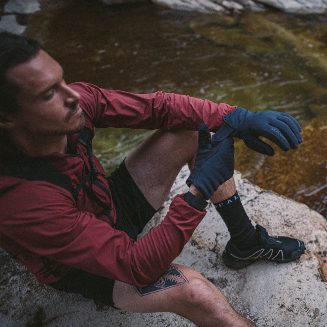 Sealskinz gloves are made for hiking
