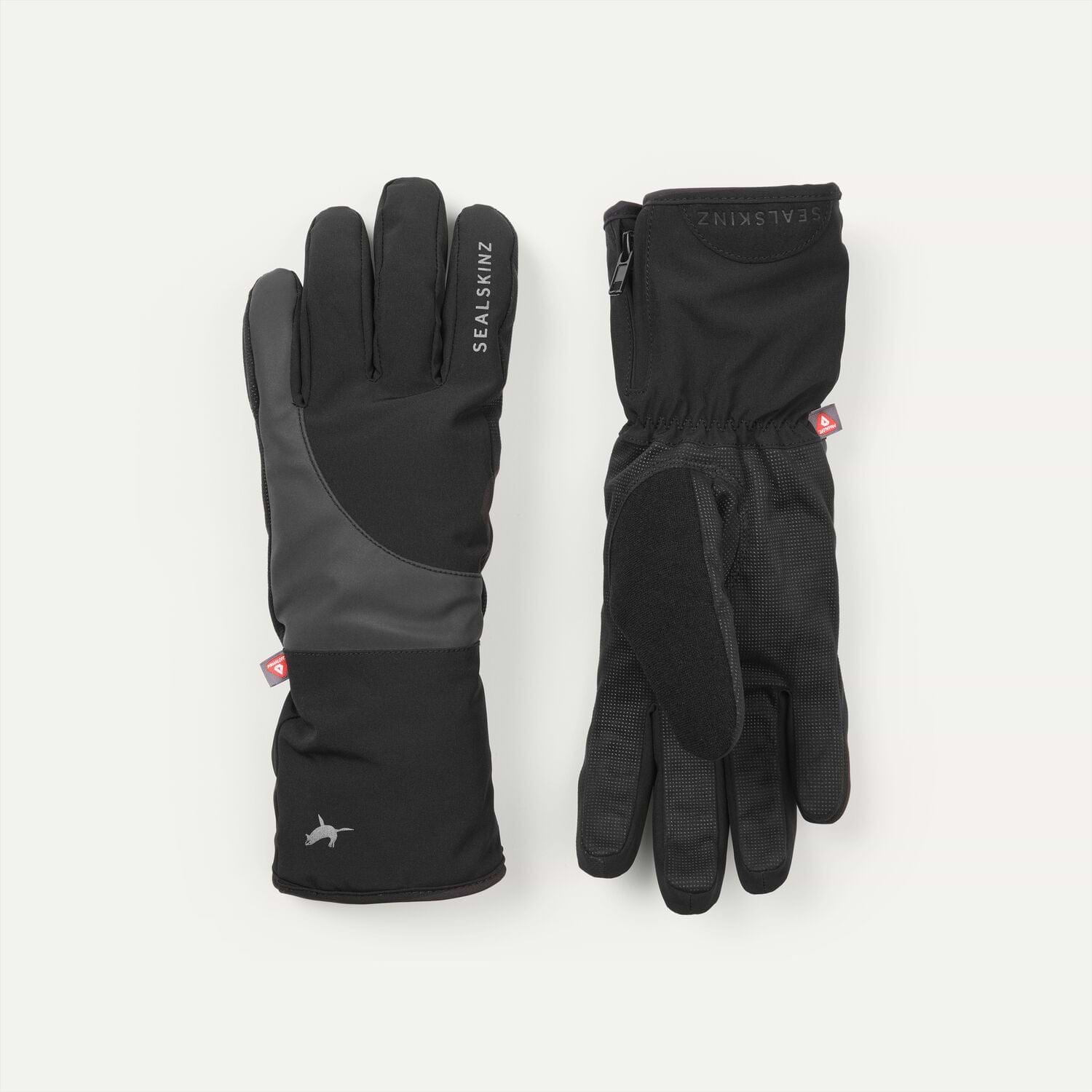 Sealskinz heated store cycle gloves
