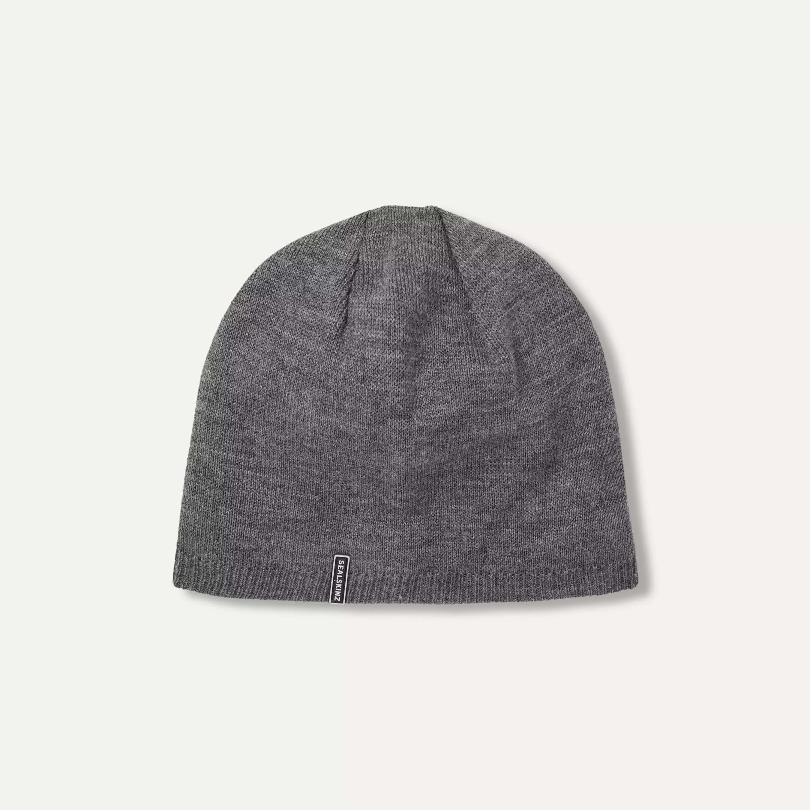 Mens grey beanie hat hotsell