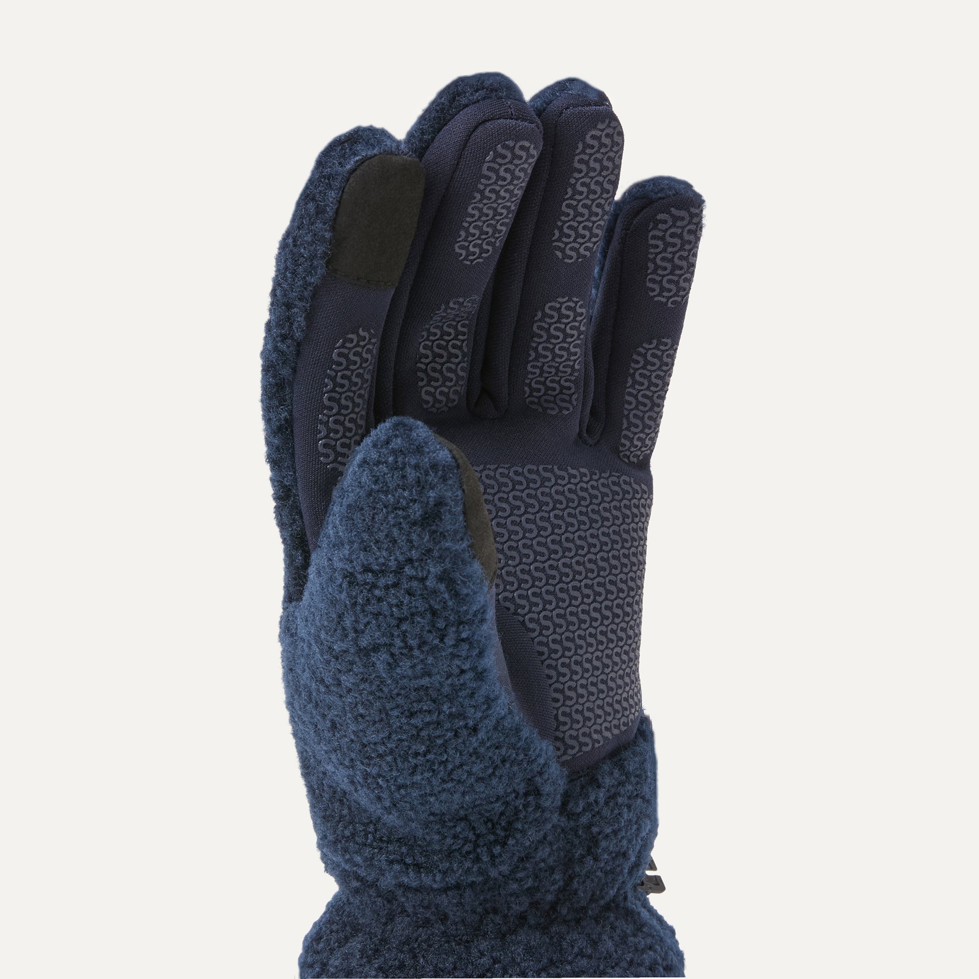 Sealskinz Hoveton Waterproof Sherpa Fleece Gloves – Olive – Men's S-XL – Cycling