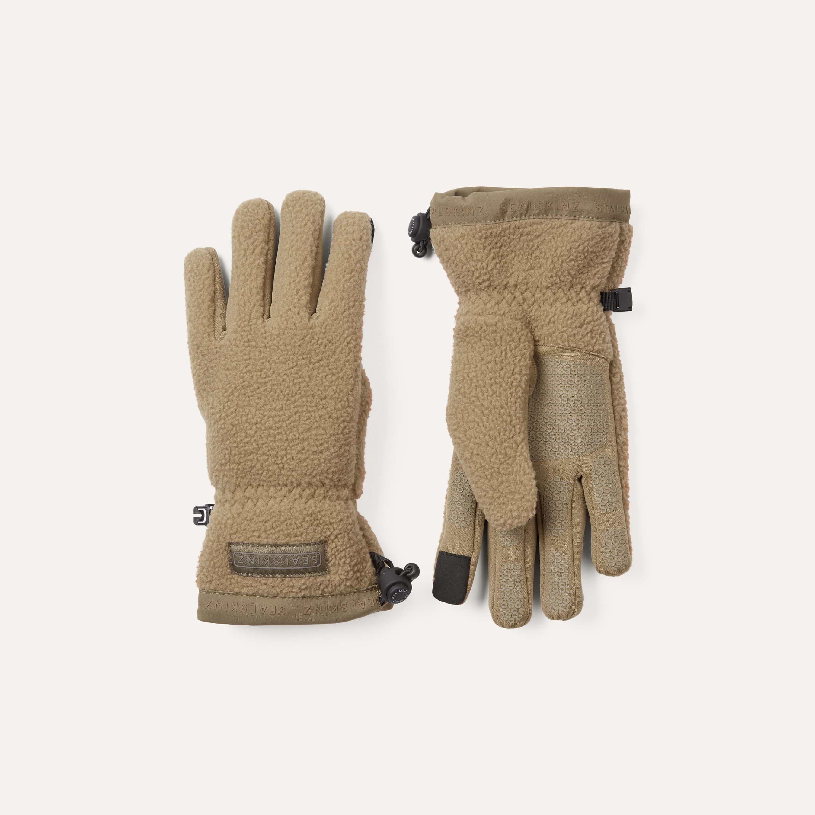 Fleece gloves online